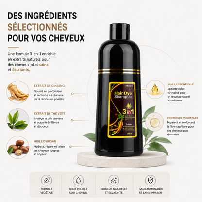 Shampoo Colorant 3-en-1